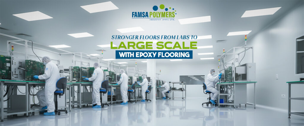 Epoxy Flooring by Famsa for Labs and Large-Scale Industries