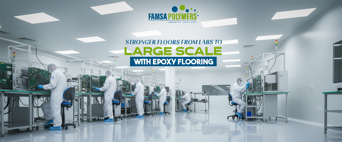 Epoxy Flooring by Famsa for Labs and Large-Scale Industries