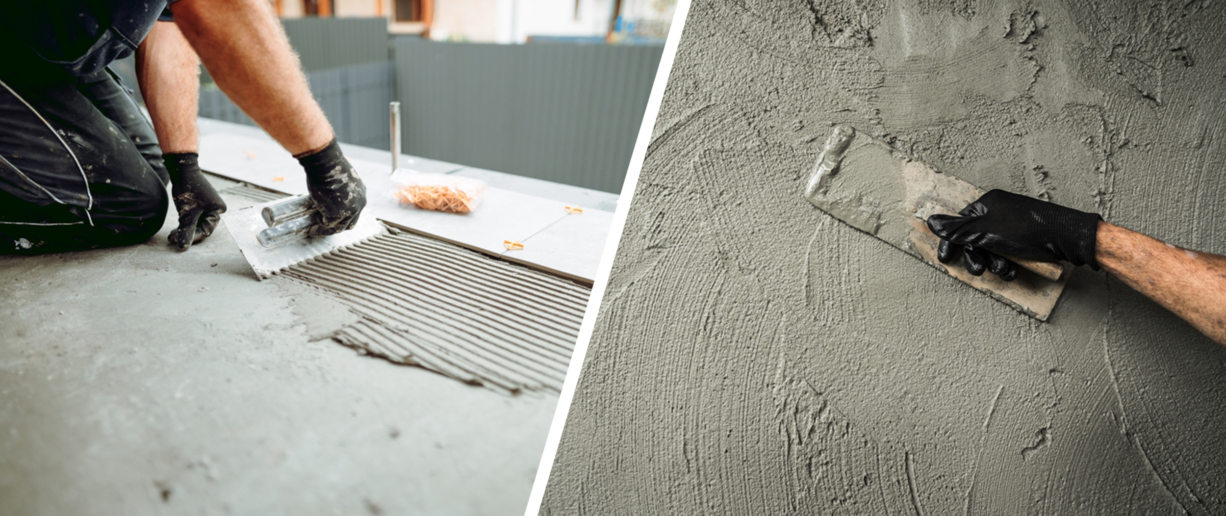 What is tile adhesive and how is it different from traditional cement sand